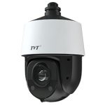 TVT TD-8443IS2N(PE/25M/AR16) Cámara PTZ IP 4MP 4" 4.8-120mm 2.0um 25X VCA Perímetro NDAA IR160m Starlight IP66 IK10 E/S Alarma Audio MIC