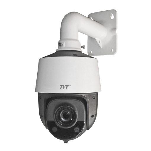 TVT TD-8483IS2N(PE/25M/AR15) Cámara Domo PTZ 4" IP 8MP Motorizado 4.8-120mm Zoom 25X IR150 WDR120 Analítica de vídeo Starlight TVT