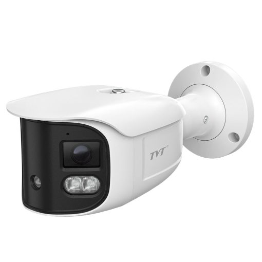 TVT TD-9482E3B-DP(D/PE/AW3) Cámara Bullet IP 8MP lente dual para Splicing (cosido) de imágenes IR30