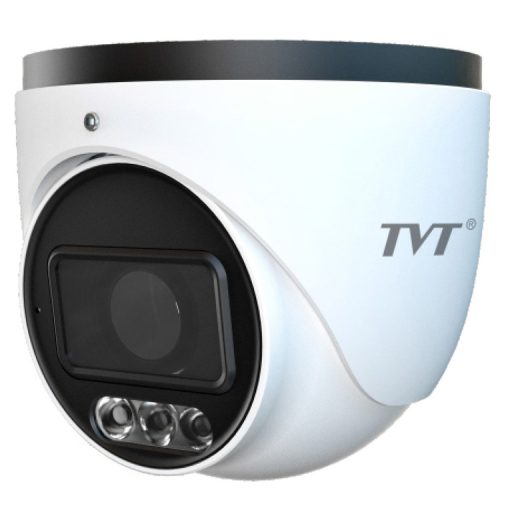 TVT TD-9525S4-C(D/FZ/PE/AW3) Cámara Turret IP 2MP 2,8-12mm IP67 Iluminación dual 40m. Audio MIC P2P