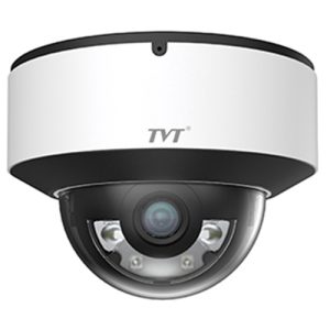 TVT TD-9541S4-C(D/PE/AW2) Cámara Domo IP 4MP 2.8mm iluminación dual IK10 IP67 MIC
