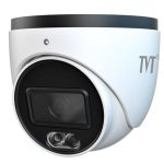 TVT TD-9544S4-C(D/PE/AW2) Cámara Turret IP 4MP 2.8mm Iluminación Dual IR 30m luz blanca 30m IP67 MIC