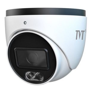 TVT TD-9544S4-C(D/PE/AW2) Cámara Turret IP 4MP 2.8mm Iluminación Dual IR 30m luz blanca 30m IP67 MIC