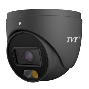 TVT TD-9584S4-C-G(D/PE/AW2)(GREY) Cámara Turret IP 8MP Iluminación dual 30m 2.8mm Black