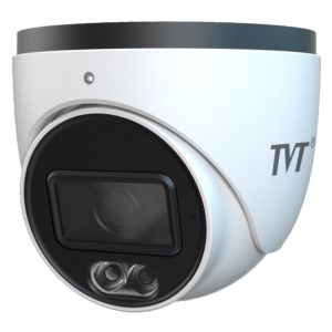 TVT TD-9584S4-C(D/PE/AW2) Cámara Turret IP 8MP 2.8mm Iluminación Dual 30m IP67 Audio