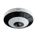 TVT TD-95A8E3B(D/PE/AR1) Cámara Fisheye panorámica IP 12MP 1.65mm IR20 E/S Audio Alarma MIC P2P