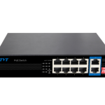TVT TD-B2208S1-PEU Switch PoE de 8 puertos 10/100 +2 Puertos RJ45 10/100 con IA