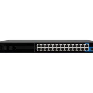 TVT TD-B2224S1-PGA Switch PoE de 24 10/100/1000 Puertos con IA y 2 Uplink 10/100/1000