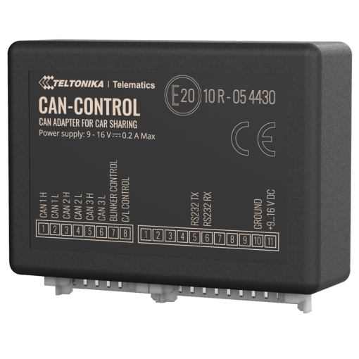 Teltonika TK-CAN-CONTROL Adaptador CAN - Teltonika - Compatible con vehículos ligeros - Ver especificaciones para