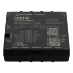 Teltonika TK-FMB140 Tracker avanzado para vehículos - Conexión cableado interno - Instalación oculta bajo