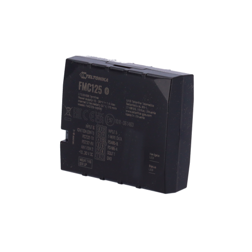 Teltonika TK-FMC125 Tracker profesional para vehículos - Conectividad 4G LTE Cat 1 - Puertos RS232, RS485 -