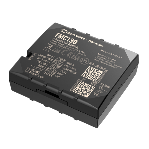 Teltonika TK-FMC130 Tracker avanzado para vehículos - Conexión cableado interno - Instalación oculta bajo