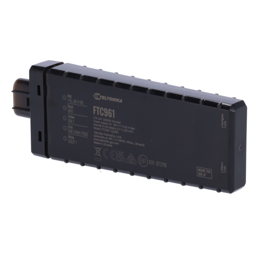 Teltonika TK-FTC961 Tracker 4G para vehículos de última generación - Conectividad 4G LTE Cat1 - Resistencia