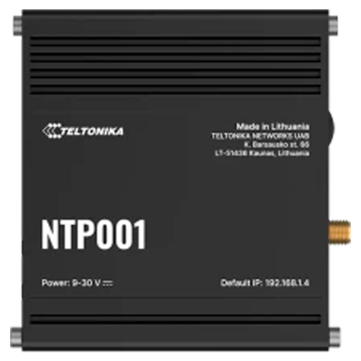 Teltonika TK-NTP001 Teltonika Servidor de Tiempo Industrial GNSS NTP - Sincronización precisa Stratum 1 vía GNSS -