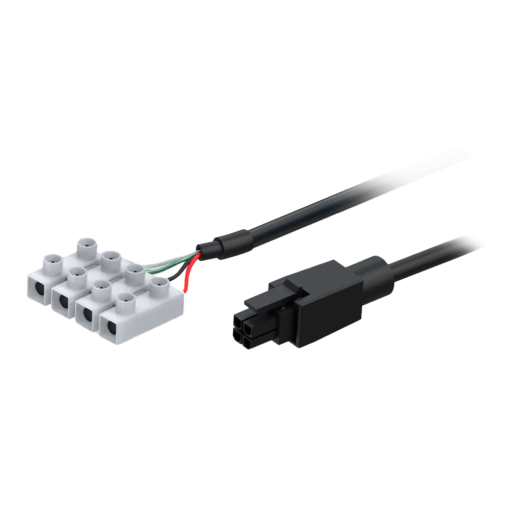 Teltonika TK-PR2FK20M Cable de alimentación original marca Teltonika - Conector de entrada de 4 vías con tornillos -