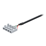 Teltonika TK-PR2FK20M Cable de alimentación original marca Teltonika - Conector de entrada de 4 vías con tornillos -