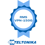 Teltonika TK-RMS-VPN-150G Pack de 150 Gb de tráfico RMS Connect y RMS VPN - Configura y Monitorea en remoto Router