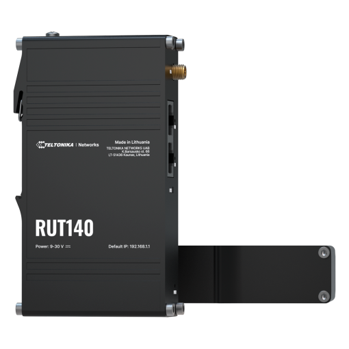 Teltonika TK-RUT140 Teltonika Router Industrial - Wi-Fi 4 - 2 puertos Fast Ethernet RJ45 - Tamaño ultracompacto -