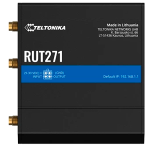 Teltonika TK-RUT271 Router Industrial 5G RedCap SA y 4G LTE Cat 4 - Resiliencia con Dual SIM - Conectividad Wi-Fi