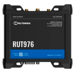 Teltonika TK-RUT976 Router Industrial 5G RedCap y 4G LTE Cat 4 - Interfaces seriales RS232 y RS485 integradas -