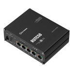 Teltonika TK-RUTC50 Router Industrial Teltonika 5G y Wi-Fi 6 - Velocidades 5G ultra-altas de hasta 3,4 Gbps -