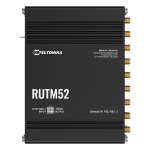 Teltonika TK-RUTM52 Router Industrial Dual 5G para alta velocidad - Dos módems 5G para conexión siempre activa -