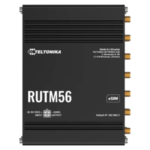 Teltonika TK-RUTM56 Router Industrial Dual Modem: 1x 5G y 1x 4G Cat 4 - Conectividad 5G ultra rápida hasta 3.4