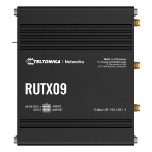 Teltonika TK-RUTX09 Router Industrial 4G LTE Cat 6 hasta 300 Mbps - Resiliencia total con doble SIM y