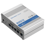 Teltonika TK-RUTX12 Router Industrial Dual LTE Cat 6 hasta 600 Mbps - Failover instantáneo con doble SIM y eSIM -