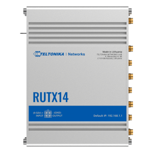 Teltonika TK-RUTX14 Router Industrial 4G LTE Cat 12 hasta 600 Mbps - Resiliencia total con doble SIM y