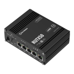 Teltonika TK-RUTX50 Router Industrial 5G Sub-6 GHz SA/NSA Wi-Fi 5 - Dual-Band Wave 2 hasta 867 Mbps - Resiliencia