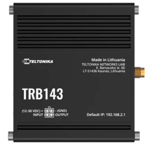 Teltonika TK-TRB143 Teltonika Router Industrial 4G LTE Cat 4 - Interfaz M-Bus para lectura de medidores - Puerto