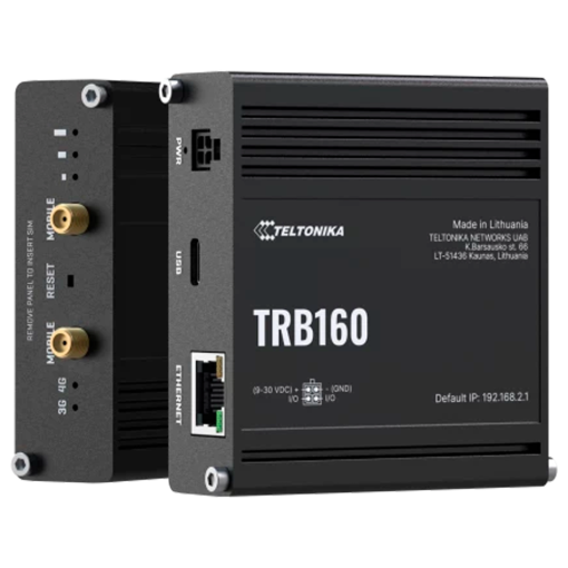 Teltonika TK-TRB160 Teltonika Router Industrial 4G LTE Cat 6 - Conectividad de alta velocidad hasta 300 Mbps -