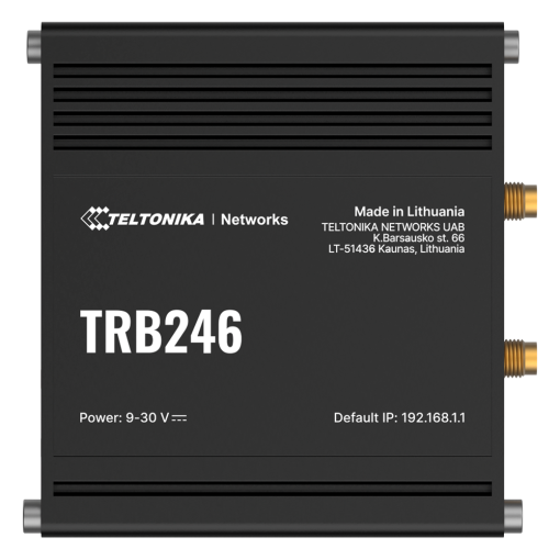 Teltonika TK-TRB246 Teltonika Router Industrial 4G LTE Cat 4 - Resiliencia total con doble ranura SIM -
