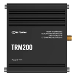 Teltonika TK-TRM200 Teltonika Módem Industrial 4G LTE Cat 4 - Conectividad fiable con respaldo 2G y 3G -