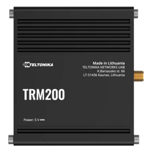 Teltonika TK-TRM200 Teltonika Módem Industrial 4G LTE Cat 4 - Conectividad fiable con respaldo 2G y 3G -