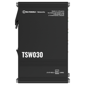 Teltonika TK-TSW030 Teltonika Switch No gestionable Industrial - 8 puertos Ethernet RJ45 Fast Ethernet -