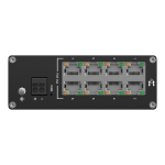 Teltonika TK-TSW040 Teltonika Switch PoE No gestionable Industrial - 8 puertos Ethernet RJ45 Fast Ethernet - 8