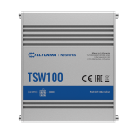 Teltonika TK-TSW100 Teltonika Switch PoE No gestionable Industrial - 5 puertos Ethernet RJ45 Gigabit - 4 Puertos