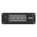Teltonika TK-TSW202 Teltonika Managed Industrial PoE+ Switch - 10 Puertos Totales (8 PoE+ GE / 2 SFP de fibra) -