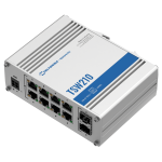 Teltonika TK-TSW210 Teltonika Switch No gestionable Industrial - 8 puertos Ethernet RJ45 Gigabit +2 SFP Gigabit -
