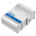 Teltonika TK-TSW210 Teltonika Switch No gestionable Industrial - 8 puertos Ethernet RJ45 Gigabit +2 SFP Gigabit -