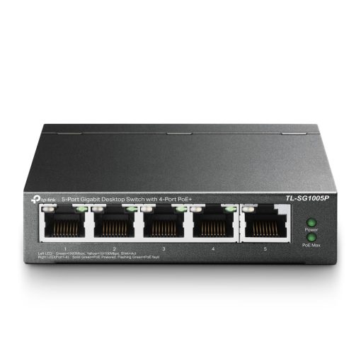 TP-Link TL-SG1005P Switch Gigabit de 5 puertos con PoE+ de 4 puertos