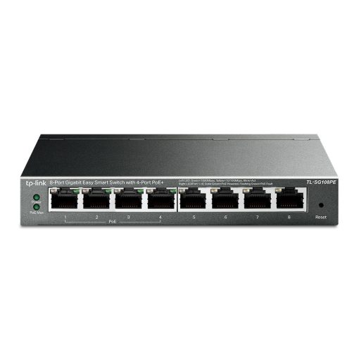 TP-Link TL-SG108PE Switch PoE+ Gigabit Easy Smart de 8 puertos con 4 PoE+