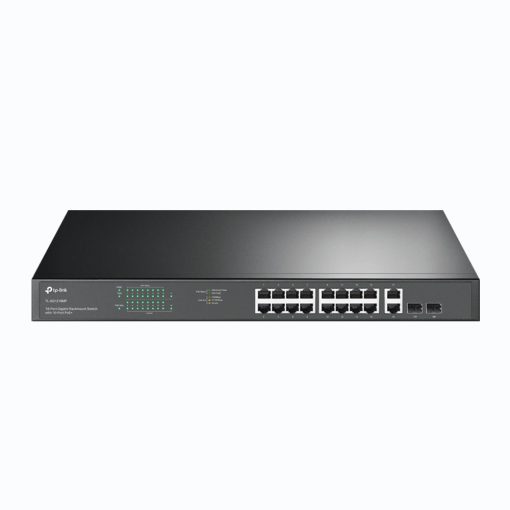 TP-Link TL-SG1218MP Switch PoE+ Gigabit de 16 puertos y 2 combo SFP