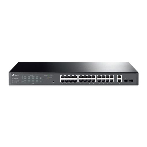 TP-Link TL-SG1428PE Switch PoE+ Gigabit Easy Smart de 24 puertos y 2 ranuras SFP