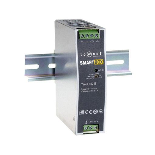 Townet TW-DCDC48 Conversor 12V CC – 48V CC industrial de Townet