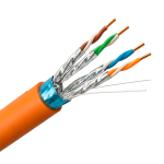 Uniview UV-F/FTP6A-300-BC23AWG-DCA-R-O Uniview cable FTP categoría 6A - Conductor OFC,100% cobre - Diámetro 23 AWG-0,57mm -