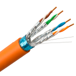 Uniview UV-F/FTP6A-500-BC23AWG-DCA-R-O Uniview cable F/FTP categoría 6A - Conductor OFC,100% cobre - Diámetro 23 AWG-0,57mm -