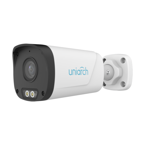 Uniarch UV-IPC-B232-AF40-DL-ECO Cámara Bullet IP Uniview - Uniarch - 2 MP | Lente 4 mm - IR 30 m | Luz blanca 15 m - Detección